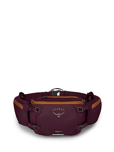 Osprey Savu 5L Unisex Biking Waist Pack, Aprium Purple, One Size