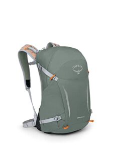 osprey hikelite 26l unisex hiking backpack, pine leaf green, one size