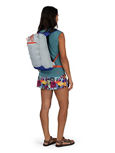 Osprey Daylite Cinch Backpack, Silver Lining/Blueberry, One Size