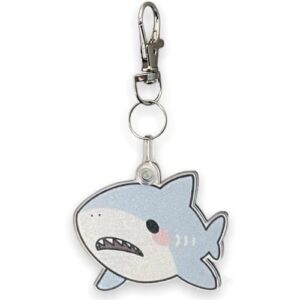 the acrylic place baby shark keychain - charm for purse diaper bag tote bag kids backpack keychain (backpack size)