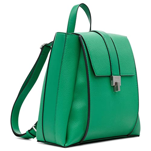 Calvin Klein Sahara Flap Turnlock Backpack, Bonsai