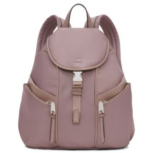 calvin klein women's shay organizational backpack, cocoa, one size