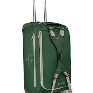 Osprey Daylite 44L Carry On Travel Backpack, Green Canopy/Green Creek, One Size