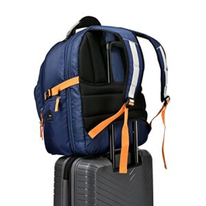 Traveler's Choice Hollin's Trek 19-inch Luggage Backpack, Navy