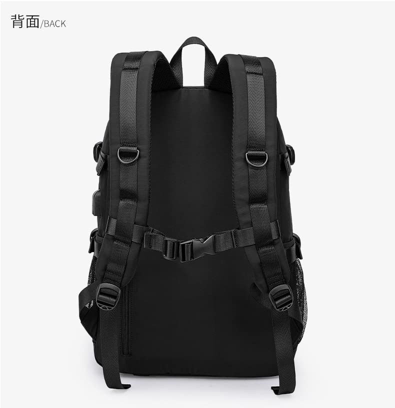 TPSTBAY Anime Casual Daypack Cartoon Travel Bookbag Oxford Laotop Backpack with USB Port Shoulder Bags For Women,Men(23)