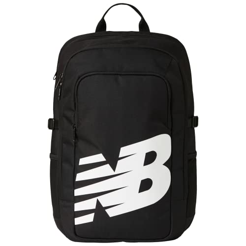 Concept One New Balance Laptop Backpack, Sports Travel Gym Bag for Men and Women, Black, 18 Inch