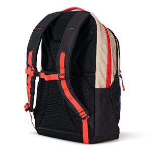 OGIO Axle Pro Backpack, Tan/Blue/Red, 22 Liter