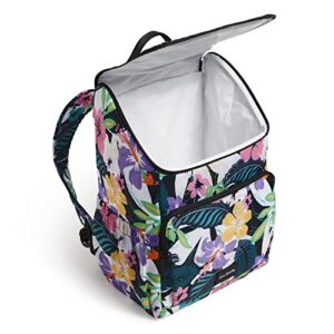 Vera Bradley Women's Recycled Ripstop Cooler Backpack, Island Floral, One Size