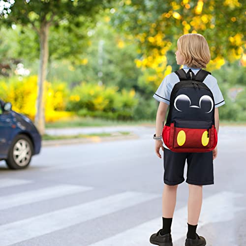 Grandess Kids Backpack, Cute School Backpacks for Girls Boys Elementary Students, Lightweight Toddler Preschool Backpack Kindergarten, Waterproof Kids' Backpack with Adjustable Padded Straps