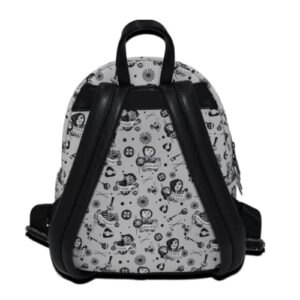 Loungefly GT Exclusive Laika Coraline Tattoo AOP Mini Backpack