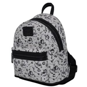 Loungefly GT Exclusive Laika Coraline Tattoo AOP Mini Backpack