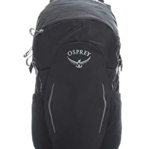 Osprey Hikelite 18 Hiking Backpack, Black & Hydraulics Backpack Water Reservoir