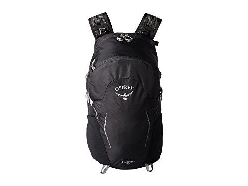 Osprey Hikelite 18 Hiking Backpack, Black & Hydraulics Backpack Water Reservoir