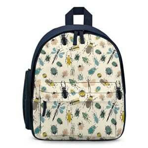 insect unisex backpack lightweight laptop shoulder bag causal daypack outdoor bags