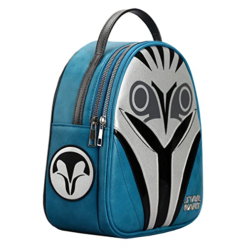 Bioworld Star Wars Bo Katan Helmet cosplay Women's Mini Backpack