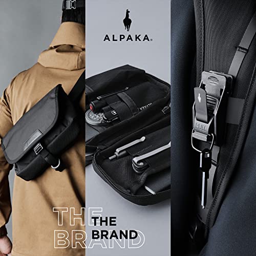 ALPAKA Elements Backpack Slim Laptop Backpack | Water Resistant, Anti-Theft, Lightweight Travel Computer Bag | 24L Backpacks for Men
