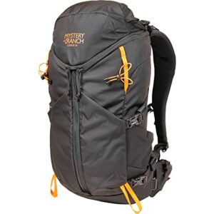 mystery ranch coulee 20 backpack - lightweight hiking daypack, 20l, s/m, black