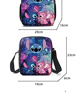 Homruis Anime Backpack Cartoon Anime Pattern Design Bag Backpack High Capacity for Outdoor