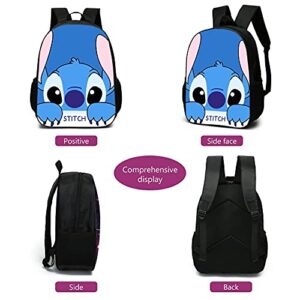 Homruis Anime Backpack Cartoon Anime Pattern Design Bag Backpack High Capacity for Outdoor