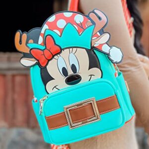 Loungefly Disney Light Up Minnie Mouse Reindeer Cosplay Backpack