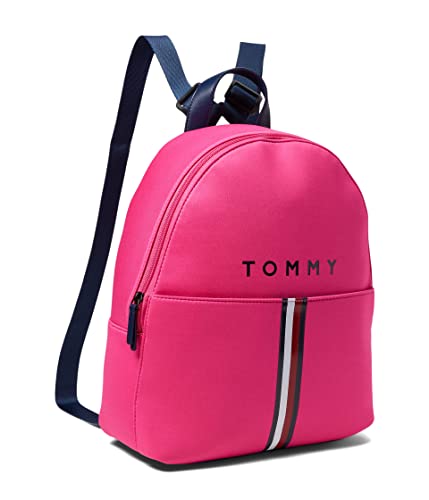 Tommy Hilfiger Mariah II Medium Dome Backpack Neoprene Party Pink One Size