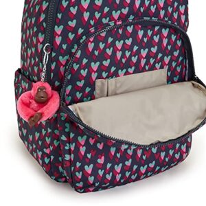 Kipling Seoul Large Printed 15" Laptop Backpack Tender Hearts