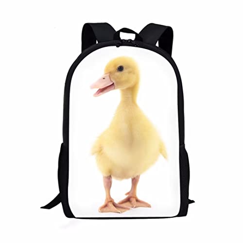 SYtrade Yellow Duck Backpacks for School Kids Book Bag Cute