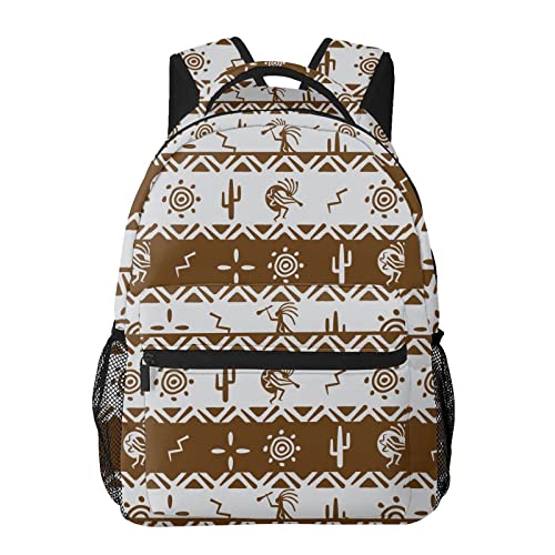 ASYG Native American Backpack Native Laptop Backpack Indian Tablet Travel Picnic Bag Laptop Bag Native Trave Bag