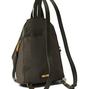 Rebecca Minkoff Nylon Medium Zipped Julian Backpack Olive/Olive One Size