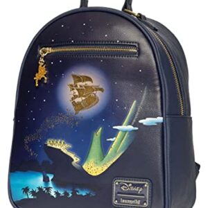 Loungefly Peter Pan Flying Jolly Roger Mini Backpack Standard