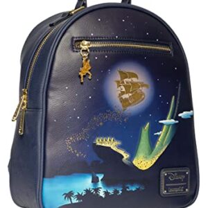 Loungefly Peter Pan Flying Jolly Roger Mini Backpack Standard