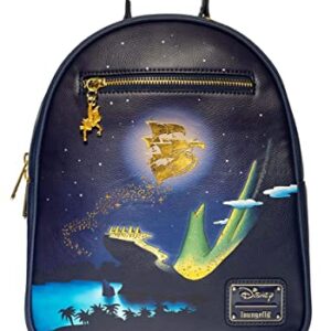 Loungefly Peter Pan Flying Jolly Roger Mini Backpack Standard