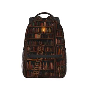 ASYG Books Backpack Library Backpack Cute Tablet Travel Picnic Bag Funny Bag Laptop Backpack Cute Backpack Bag