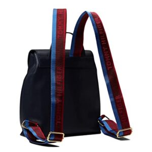 Tommy Hilfiger Rory Flap Backpack PVC Tommy Navy One Size