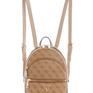 GUESS Manhattan Backpack, Latte Logo