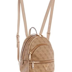 GUESS Manhattan Backpack, Latte Logo