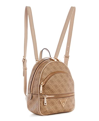 GUESS Manhattan Backpack, Latte Logo