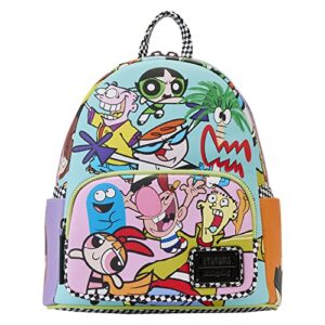 loungefly cartoon network retro collage mini backpack