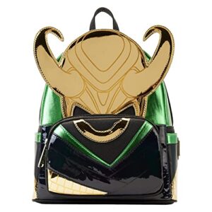 marvel metallic loki mini backpack