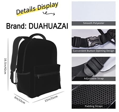 DUAHUAZAI Travel Bag K R E W Funneh Merch Backpack Student Schoolbags Laptop Daypack For Boys Girls