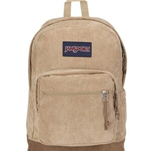 JanSport Right Pack Expressions Backpack - Travel, Work, or Laptop Bookbag - Curry Corduroy