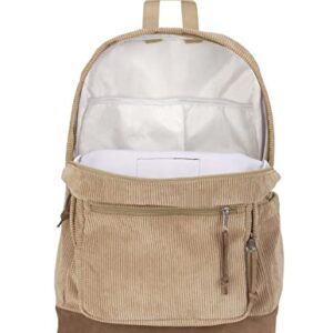 JanSport Right Pack Expressions Backpack - Travel, Work, or Laptop Bookbag - Curry Corduroy