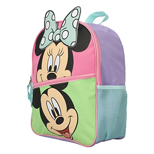 Disney Mickey & Minnie Youth Girls Pink & Green Toddler Backpack