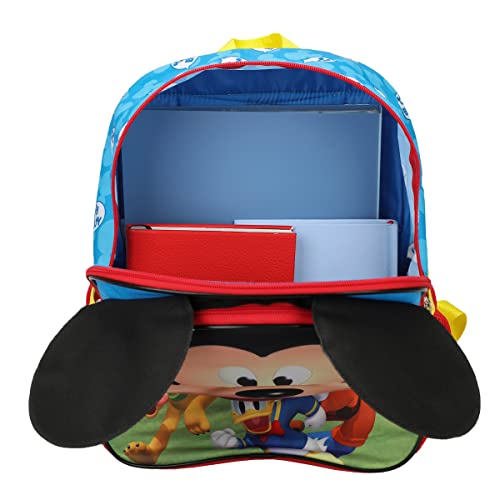 Mickey Mouse Preschool Big Mickey Face 14" Toddler Backpack