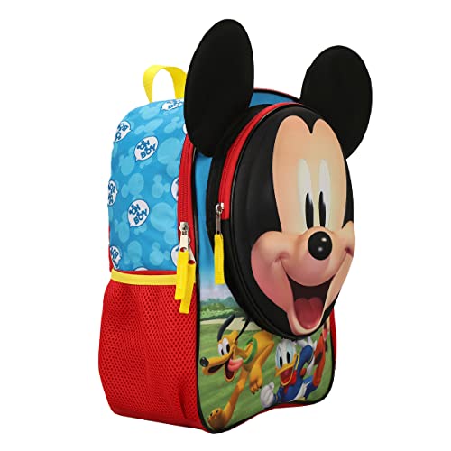 Mickey Mouse Preschool Big Mickey Face 14" Toddler Backpack