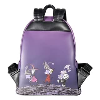 Loungefly Disney Nightmare Before Christmas Lock Shock & Barrel Mini Backpack