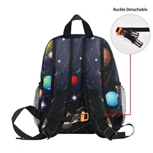 Solar System Planets Kids Backpack Backpacks Cute School Bag Bookbag for Elementary Toddler Kindergarten