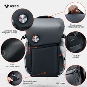 VSGO Black Snipe Camera Backpack 16L Professional DSLR/SLR Photo Bag Compatible For Sony Canon Nikon Camera, DJI Stabilizers Light Weight Only 1.1kg