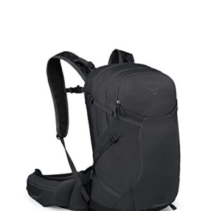 Osprey Sportlite 25L Unisex Hiking Backpack, Dark Charcoal Grey, M/L, Extended Fit