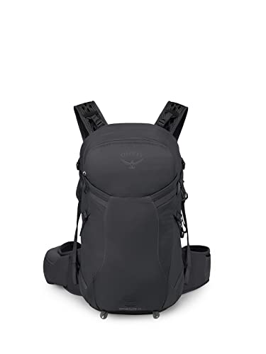 Osprey Sportlite 25L Unisex Hiking Backpack, Dark Charcoal Grey, M/L, Extended Fit